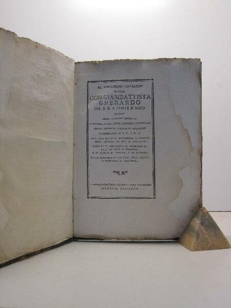 Discorsi dell'abate Antonio Pinazzo reggente de' R. Studi di Mantova … | Immagine Gallery 1