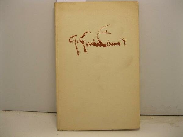 Giuseppe Guindani. Galleria V. E. Barbaroux