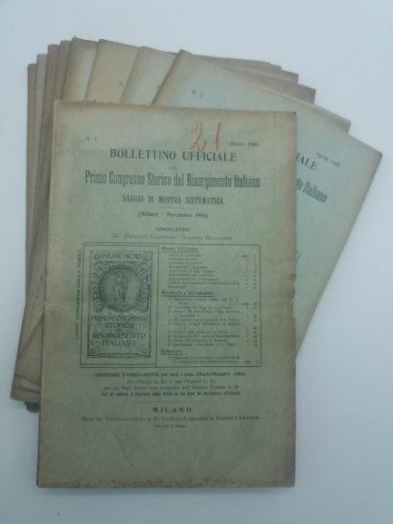 Bollettino ufficiale del primo congresso storico del risorgimento italiano e …