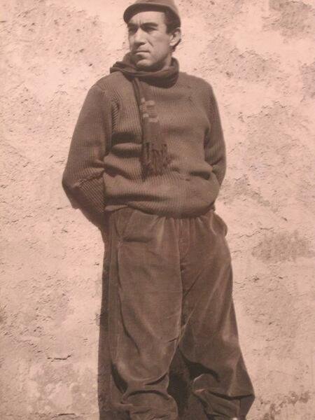 Anthony Queen. La strada. 1954. Foto di scena