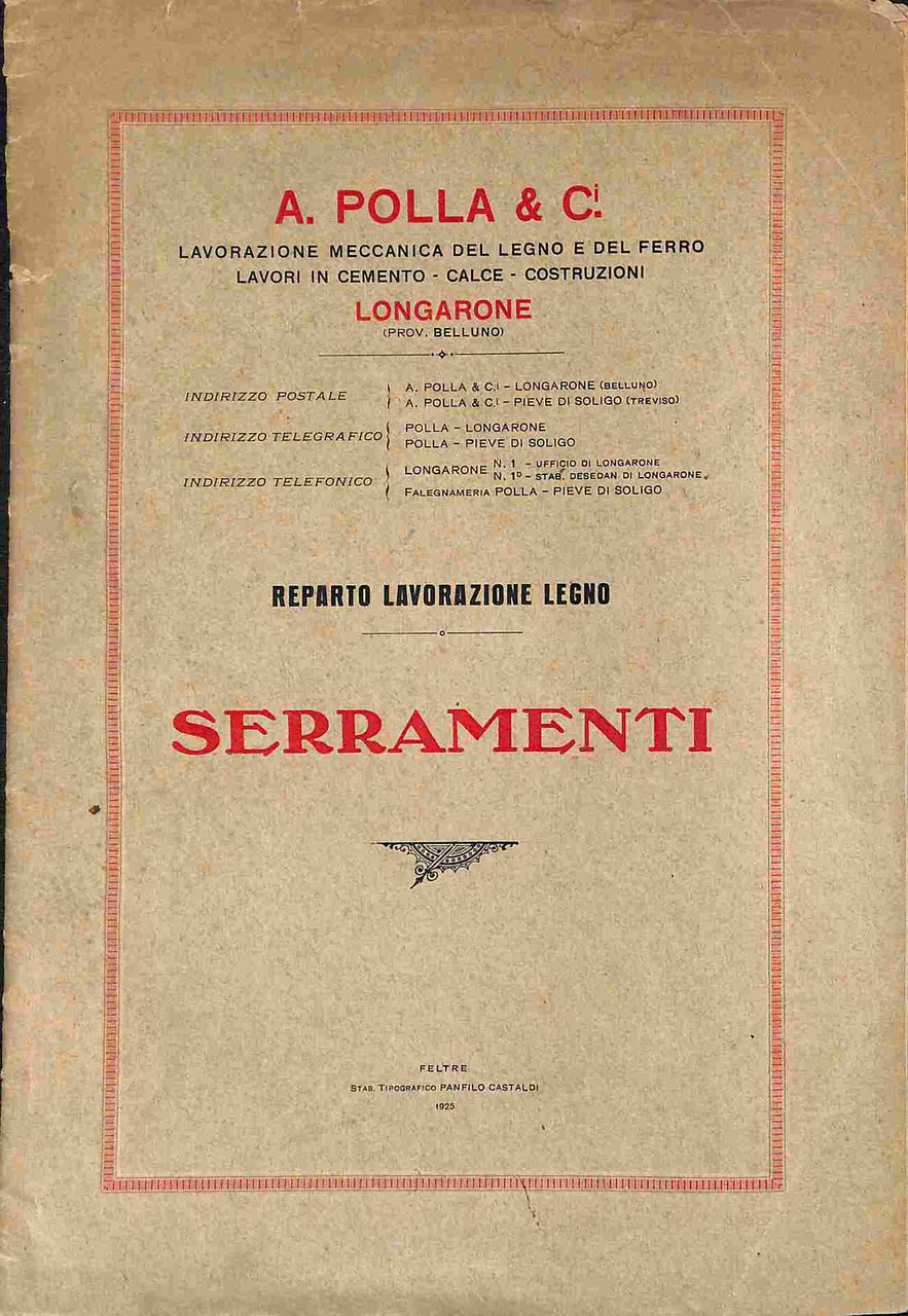 A. Polla & C. Lavorazione meccanica del legno e del …
