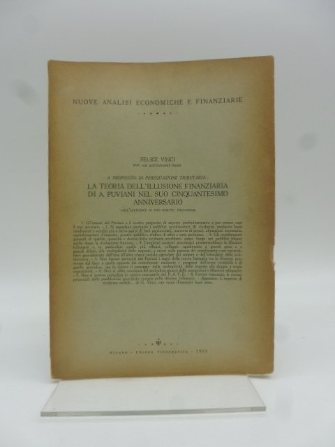 A proposito di perequazione tributaria: La teoria dell'illusione finanziaria di … | Immagine principale