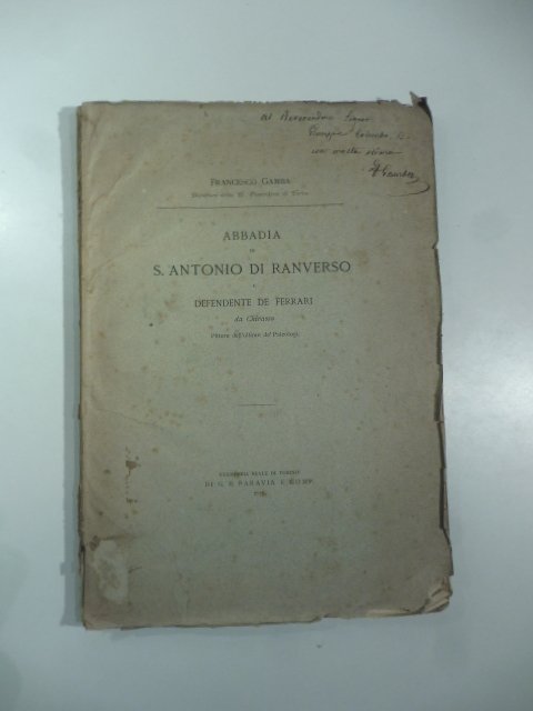 Abbadia di S. Antonio di Ranverso e Defendente De Ferrari …