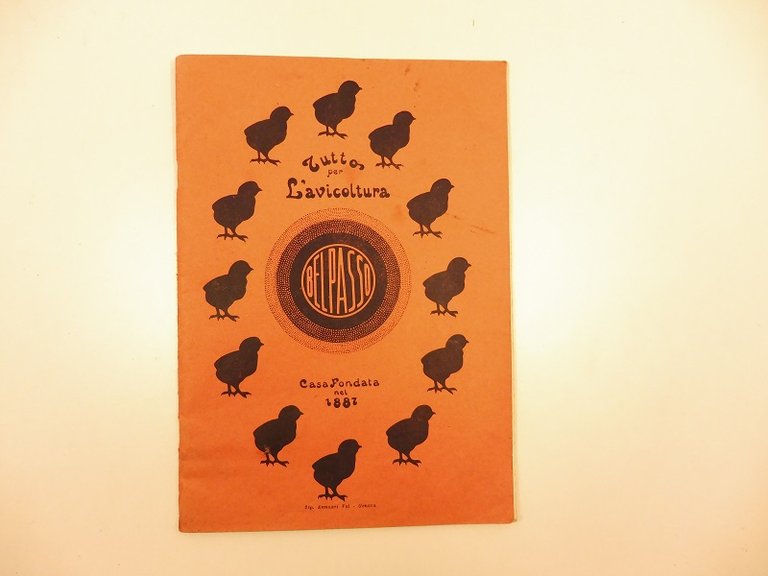 Achille Belpasso. Genova. Tutto per l'avicoltura