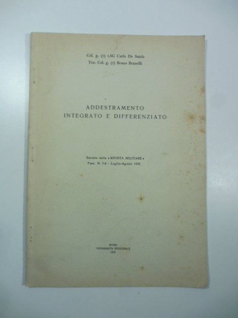 Addestramento integrato e differenziato