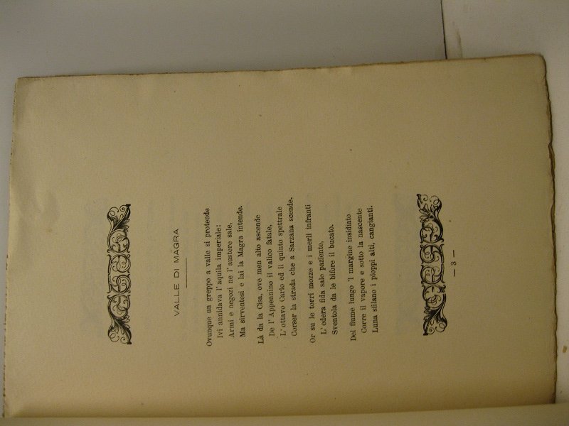 Agli amici della Valle di Magra manda per ricordo Angelo …
