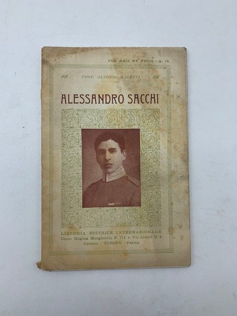 Alessandro Sacchi caduto a Capo Sile il 16 gennaio 1918
