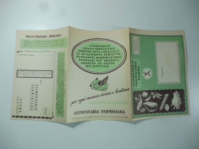 Alimentaria parmigiana Parma. Listino prezzi