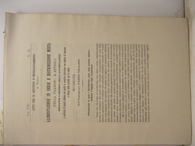 Alimentazione in serie e distribuzione mista nella trazione elettrica mediante …