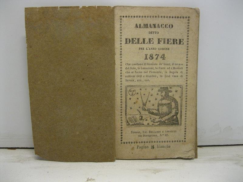 Almanacco detto delle Fiere per l'anno comune 1874