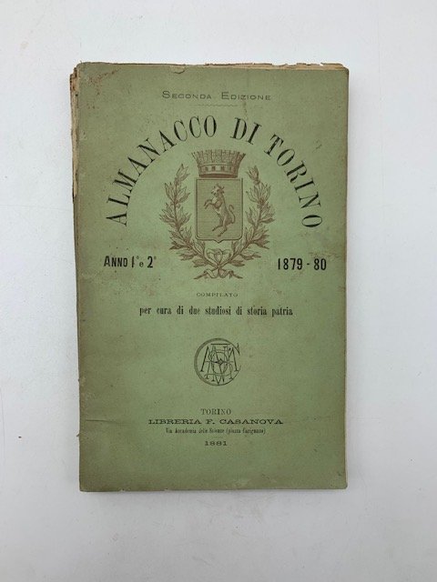 Almanacco di Torino compilato per cura di due studiosi di …