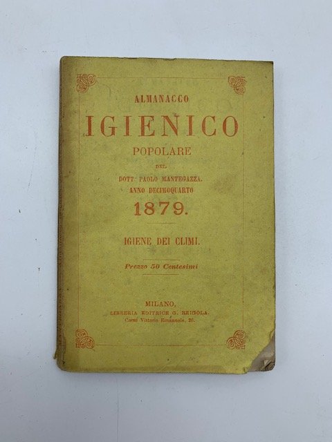 Almanacco igienico. Anno decimoquarto 1879. Igiene dei climi