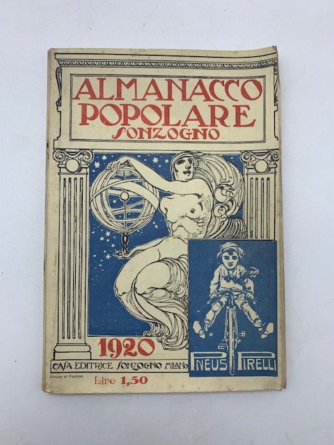 Almanacco popolare Sonzogno 1920