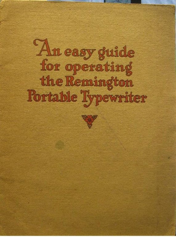 An easy guide for operating the Remington Portable Typewriter