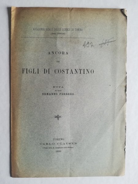 Ancora dei figli di Costantino. Nota