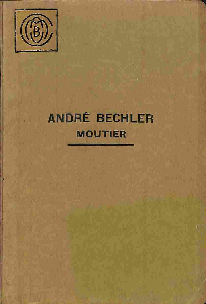 Andre' Bechler, Moutier. Le vissometre (catalogo commerciale)