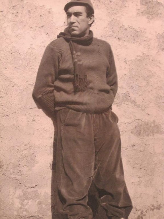 Anthony Queen. La strada. 1954. Foto di scena