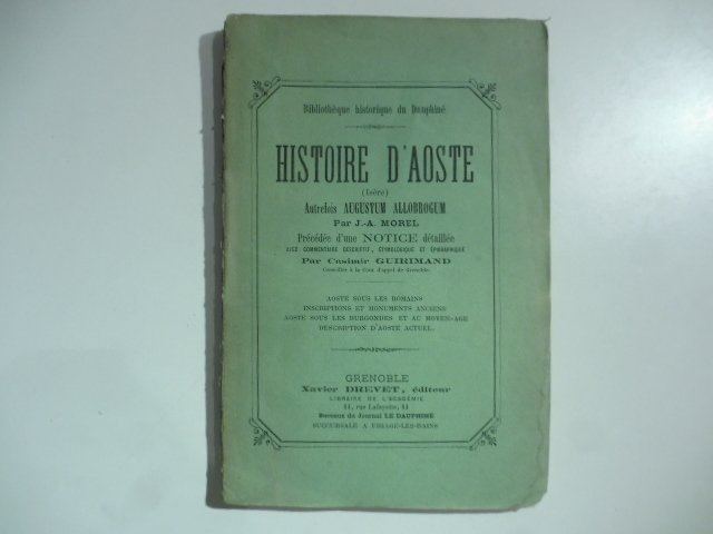 Aoste autrefois Augustum Allobrogum (Isere)