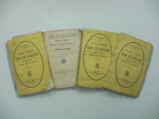 Beno de' Gozzadini podesta' di Milano. Storia del XIII secolo. …