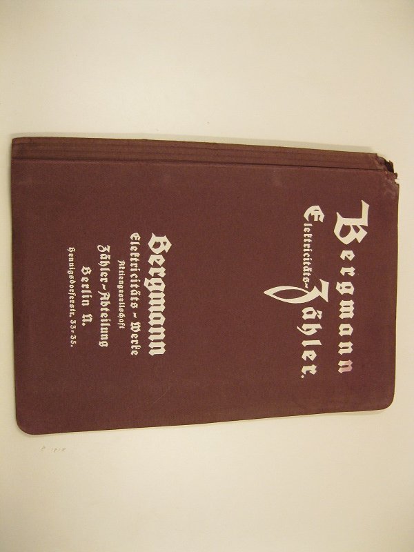 Bergmann elettricitats werke aktiengesellschaft. Berlin