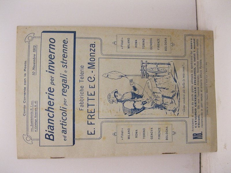 Biancherie per inverno ed articoli per regali e strenne. Fabbriche …