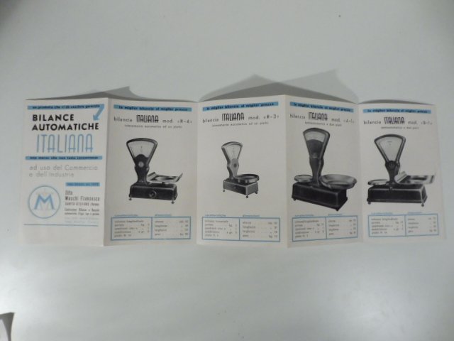 Bilance automatiche Italiana. Una marca che non teme concorrenza