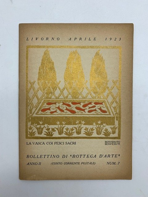 Bollettino di Bottega d'Arte, num. 7, aprile 1923