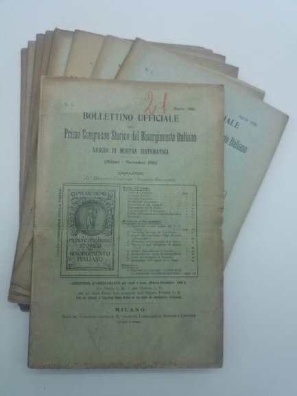 Bollettino ufficiale del primo congresso storico del risorgimento italiano e …