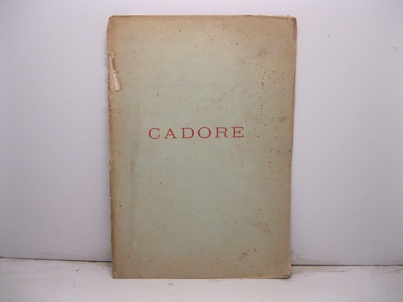 Cadore - Ode di Giosue' Carducci.