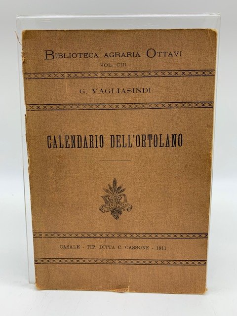 Calendario dell'ortolano