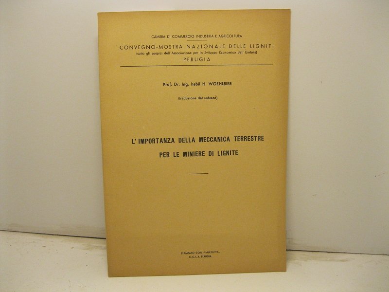 Camera di commercio industria e agricoltura. Convegno-mostra nazionale delle ligniti. … | Immagine principale