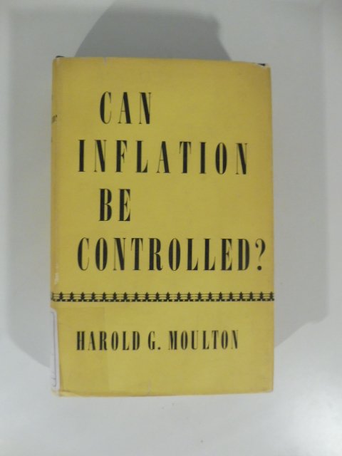 Can inflaction be controlled?