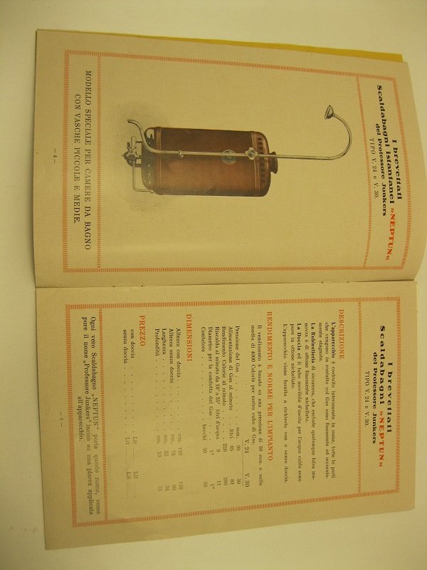 Carlo Glockner figlio. Milano. Acqua calda in tutte le case …