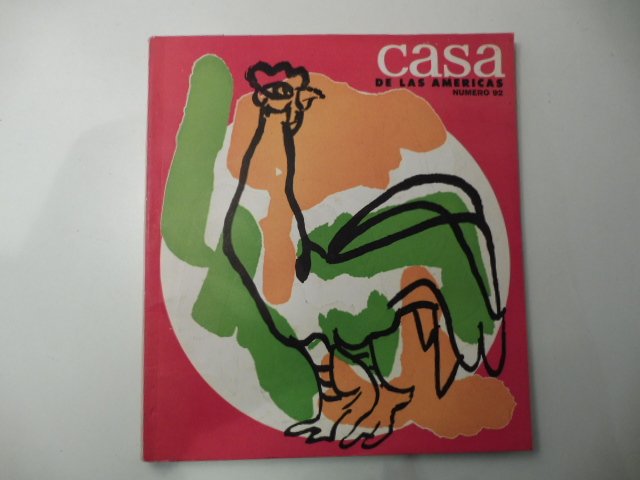 Casa de Las Americas, numero 92
