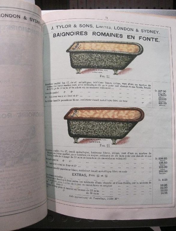 Catalogue illustre'. J. Tylor & Sons limited ingenieurs sanitaires constructeurs …