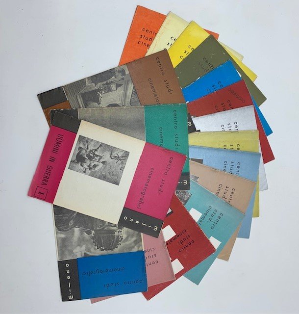 Centro Studi cinematografici, Milano (Raccolta di 17 Bollettini: Ombre rosse, …