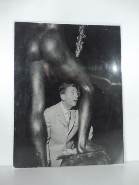 Charles Trenet a Milano. 4 dic. 1950. (Fotografia originale)