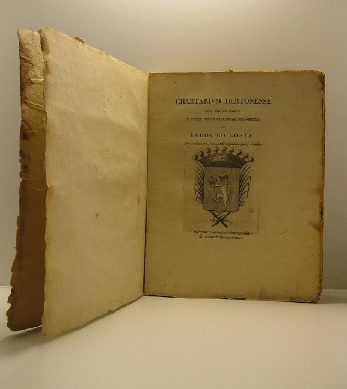 Chartarium dertonense nunc primum editum e codice regiae taurinensis bibliothecae …