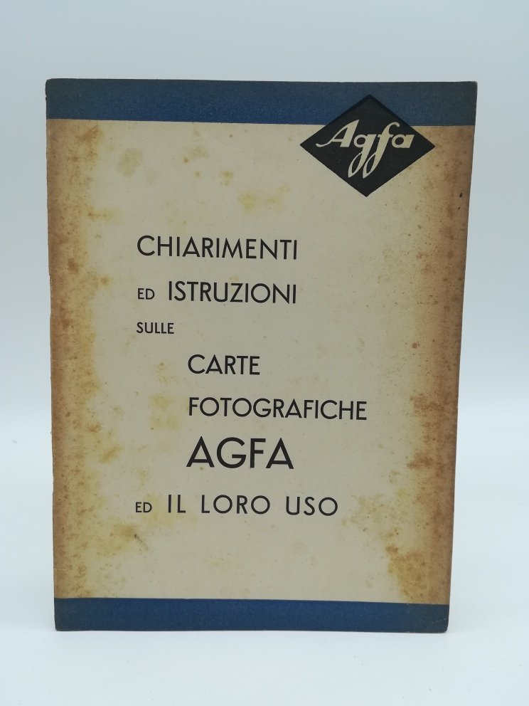 Chiarimenti ed istruzioni sulle carte fotografiche Agfa ed il loro …