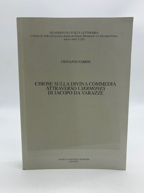Chiose sulla Divina Commedia attraverso i sermones di Jacopo da Varazze