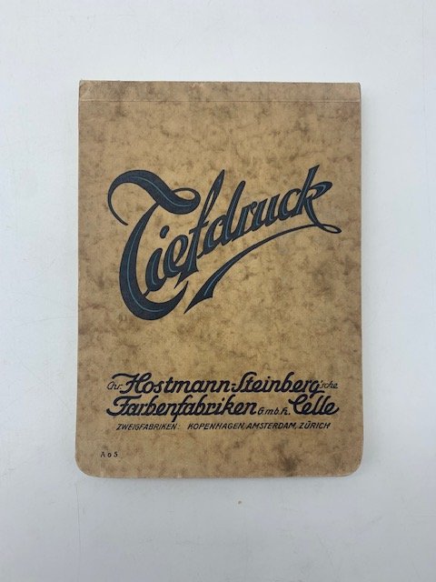 Chr. Hostmann-Steinberg'sche Farbenfabriken, Celle.Tiefdruckfarben