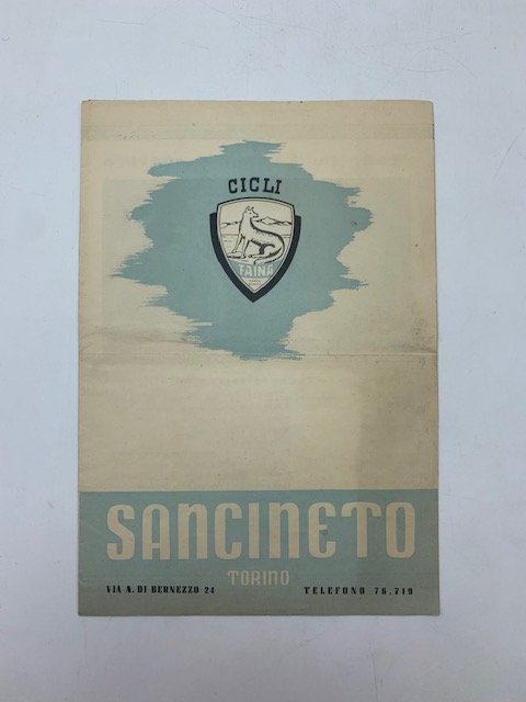 Cicli Faina. Pietro Sancineto. Officina specializzata Costruzione Telai e Cicli …