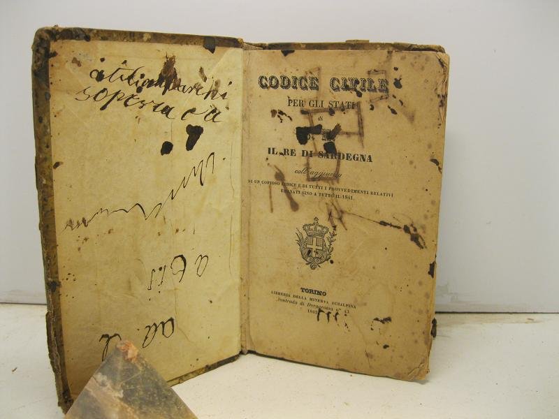Codice civile per gli Stati di S. M. il re …