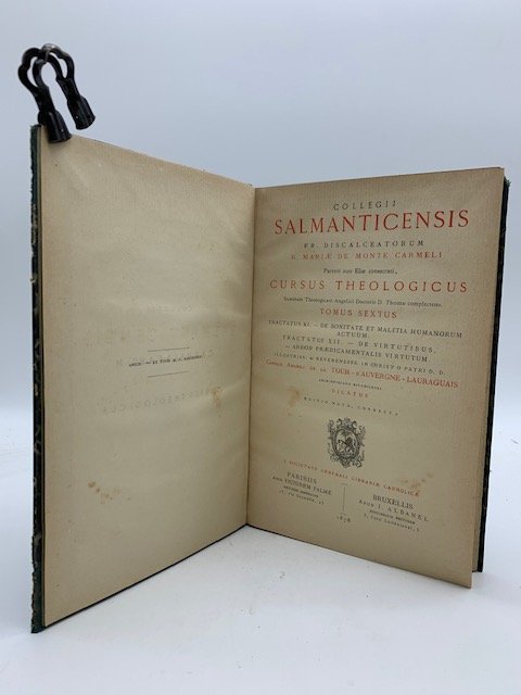 Collegii Salmanticensis Fr. Discalceatorum B. Mariae de Monte Carmeli. Cursus …