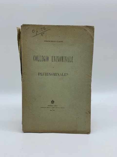 Collegio uninominale o plurinominale?