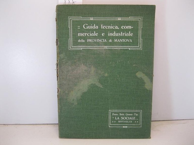 Commercianti e industriali della provincia di Mantova, luglio 1913