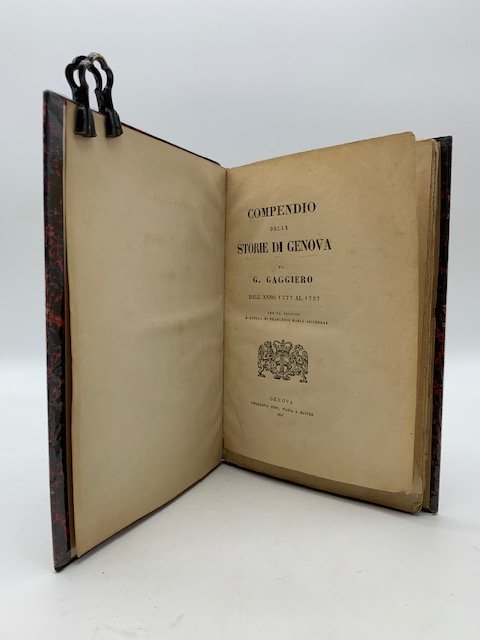 Compendio delle storie di Genova dall'anno 1777 al 1797 che …