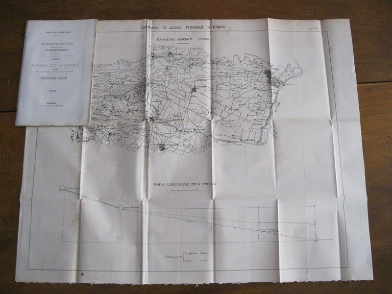 Condotta d'acqua potabile in Torino. Dissertazione presentata alla Commissione esaminatrice …