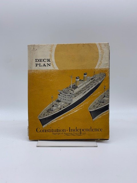 Constitution - Indipendence flagships of american export lines. Deck plan