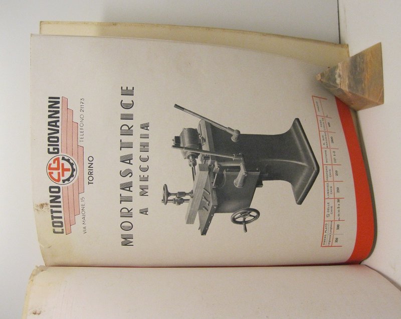 Cottino Giovanni. Officina specializzata di macchine, apparati, frese, seghe, mecchie, …
